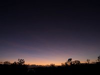 Eclipse day morning sunrise