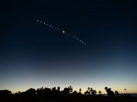 Mid eclipse composite